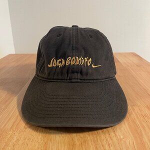 Vintage Rare 2006 Nike Joga Bonito Black and Gold Hat